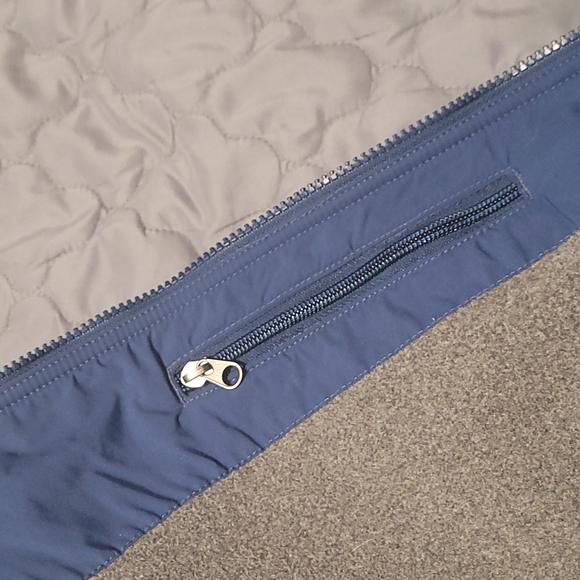 Dark Blue L.L. Bean Warm Up Bomber Jacket - Picture 8 of 8